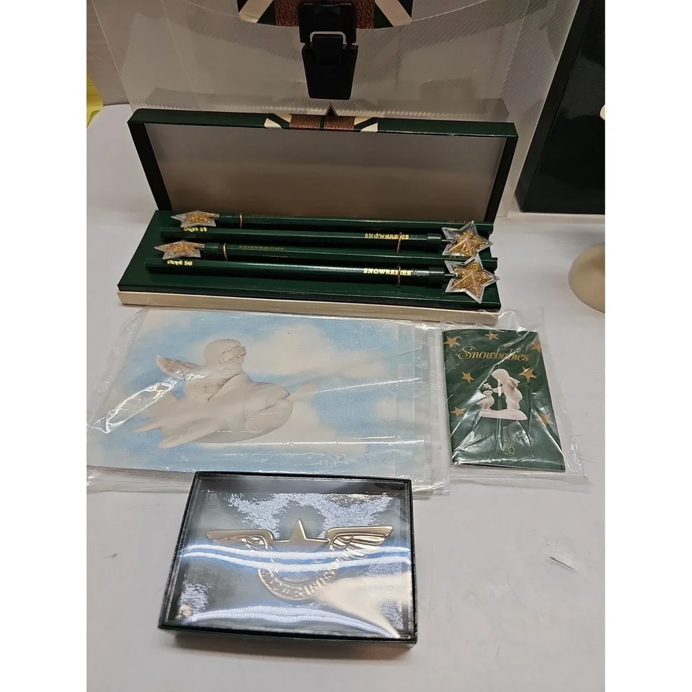 Snowbabies I CAN FLY 2001 Frosty Flights FRIENDSHIP CLUB Dept 56 Figurine w/ Box